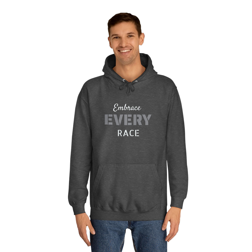 EMBRACE EVERY RACE Adult Unisex Hoodie