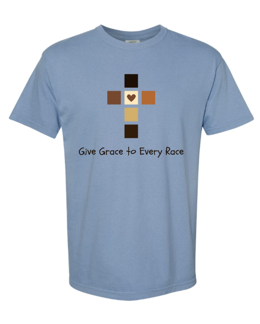Give Grace To Every Race Adult Tee