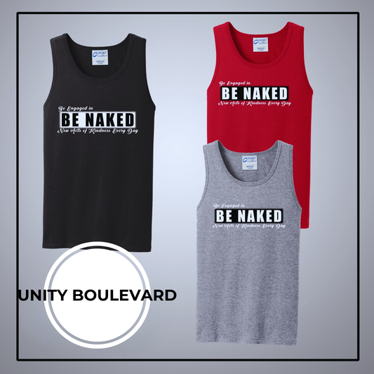 Unity Boulevard BE NAKED Women's Graphic Tank