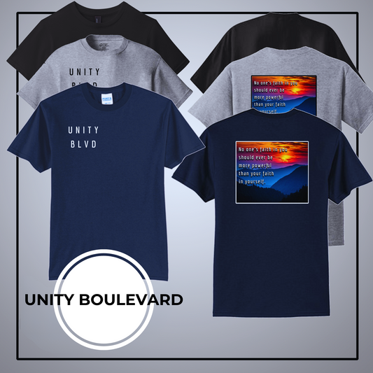 Unity Boulevard FAITH Men's Graphic Tee