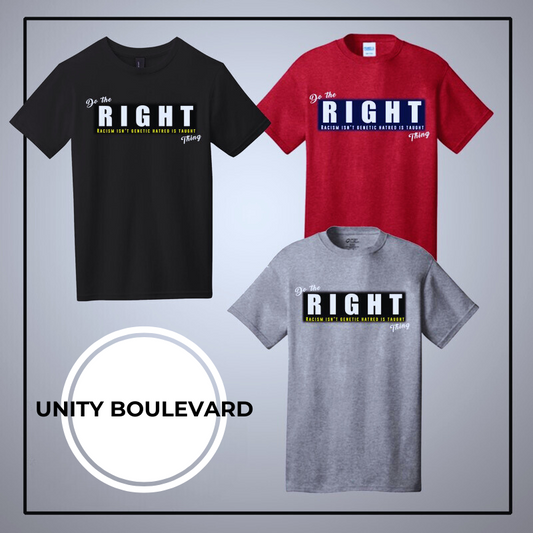 Unity Boulevard Do The RIGHT Thing Men's Graphic Tee